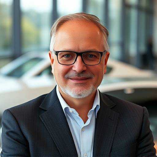 Portrait of Klaus Schmidt, CEO of Prestige Auto Haus